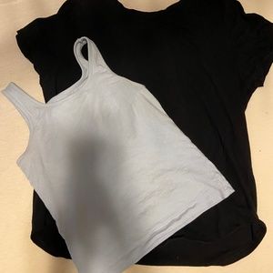 Combo- Old navy shirt and tank top
